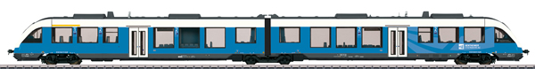 Marklin 37717 - German LINT 41 Diesel Powered Commuter Rail Car of the DB AG