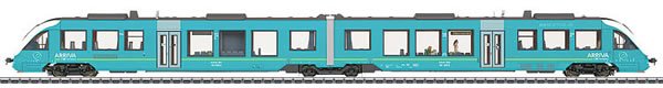 Marklin 37720 - Danish Diesel Powered Commuter Rail Car Train LINT 41 (Sound Decoder)