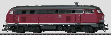 Marklin 37764 - Dgtl DB cl 218 Diesel Locomotive, mfx+