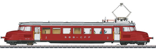 Marklin 37868 - Swiss Electric Rail Car Red Arrow of the SBB (Sound Decoder)  