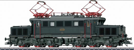 Marklin 37871 - Marklin 2017 Toyfair cl E 93 Electric Locomotive (black) in a Metal Case w/ historical design for 