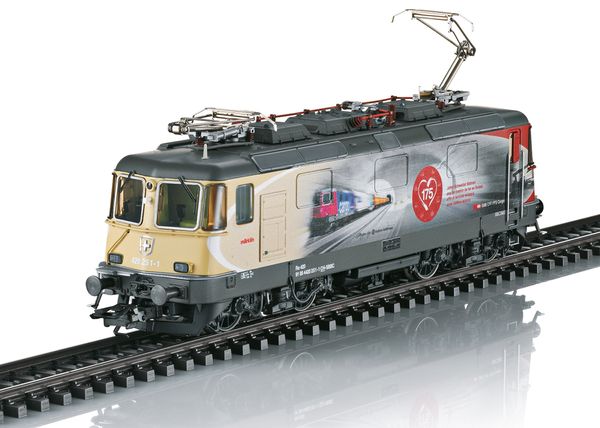 Marklin 37875 - Swiss 420 Electric Locomotive - 175 Years Swiss Railways MFX+ w/Sound of the SBB
