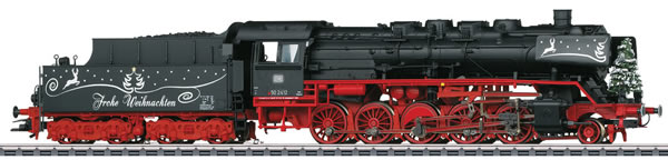 Marklin 37899 - German Christmas Steam Locomotive Class 50 with a Tender of the DB (Sound Decoder)
