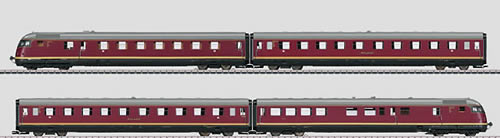 Marklin 39081 - Digital DB class VT 08.5 Diesel Powered Rail Car Train with Sound (L)