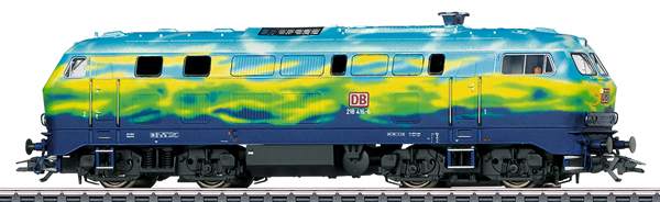Marklin 39218 - Dgtl DB AG cl 218 Touristik Diesel Locomotive, Era V
