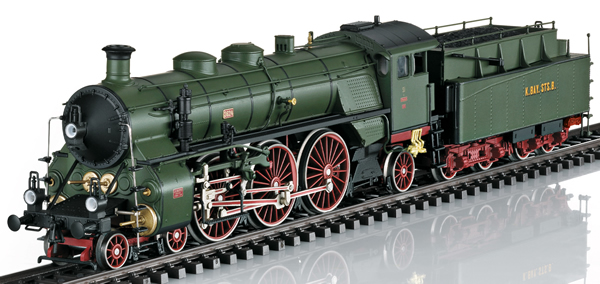 Marklin 39436 - Royal Bavarian Steam Locomotive Class S 3/6 Hochhaxige / High Stepper of the K.Bay.St.B