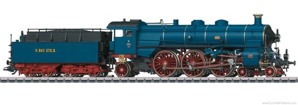 Marklin 39438 - German Royal Bavarian Steam Locomotive Class S 3/6 (3/2022 MHI Exclusive Item) (MFX+ Digital Sou
