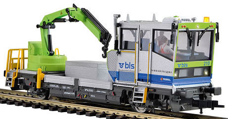 Marklin 39548 - Swiss Track motor ROBEL Tm 235 Construction Vehicle of the BLS (Sound Decoder)