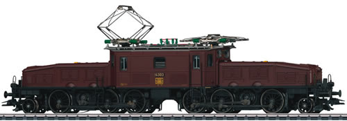 Marklin 39565 - Digital SBB/CFF/FFS Ce 6/8 III Crocodile Electric Locomotive (brown) (L)