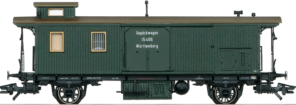 Marklin 42122 - K.W.St.E. Württemberg Baggage Car, Era I