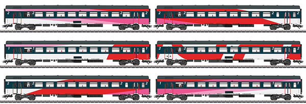 Marklin 42648 - 6pc Express Train Passenger Car Set