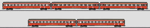 Marklin 42727 - ÖBB Eurofima Passenger 5-Car Set  