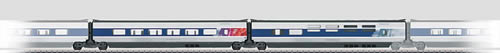 Marklin 43440 - Add-On Car Set 3 for the TGV POS