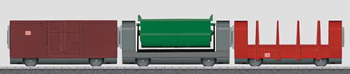 Marklin 44100 - My World Add-on 3-Car Set for #29210 Freight Train Starter Set
