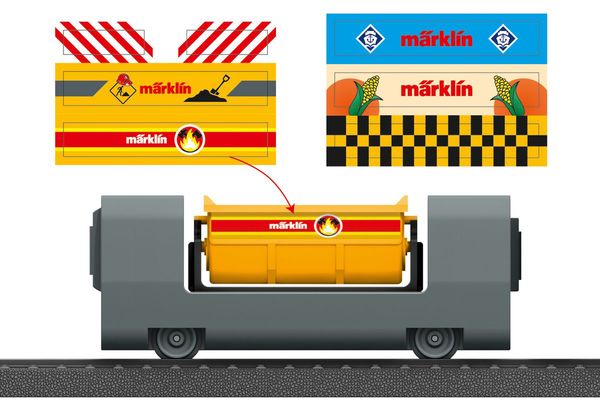 Marklin 44141 - my world - Dump Car with Stickers