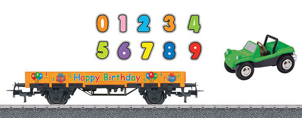 Marklin 44231 - Happy Birthday car - Start up