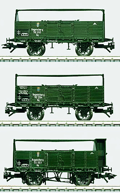 Marklin 46020 - K.Bay.Sts.B. Peat Supply Car (L)