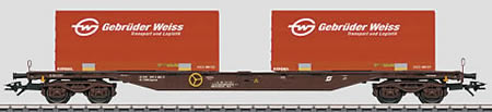 Marklin 47073 - Flat Car for Containers