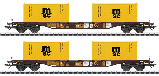 Marklin 47095 - Type Sgns Container Transport Car Set