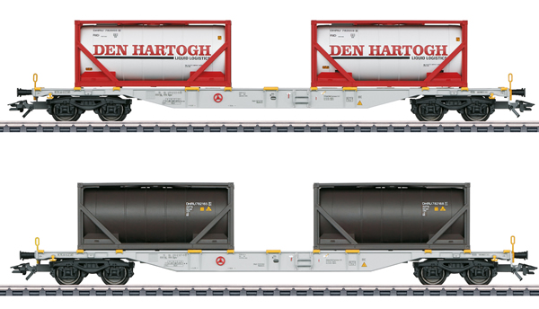 Marklin 47137 - Type Sgns Container Transport Car Set