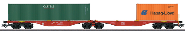 Marklin 47801 - Double Container Wagon type Sggrss 80
