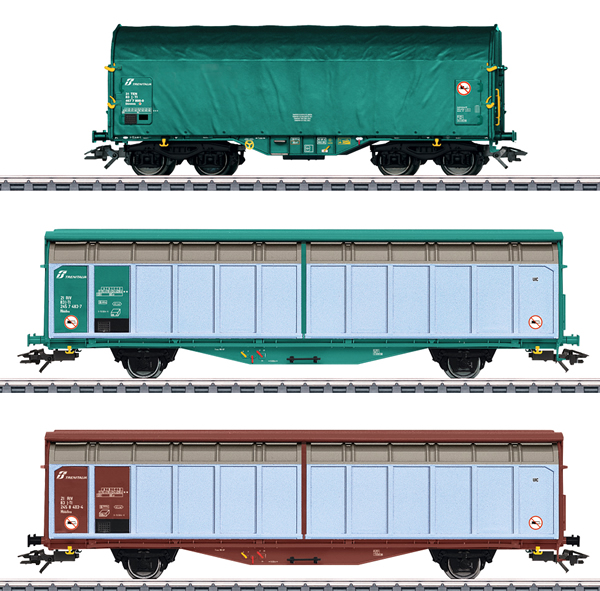 Marklin 47871 - Italy Era VI Freight Car Set, Era VI