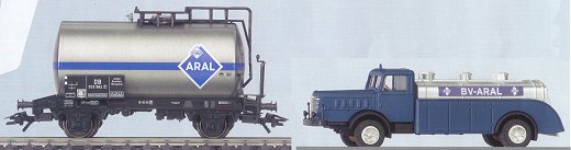 Marklin 47903 - Aral Fuel Tank Car Set