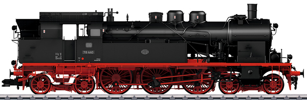 Marklin 55077 - Dgtl DB cl 78 Steam Tank Locomotive, Era IIIb