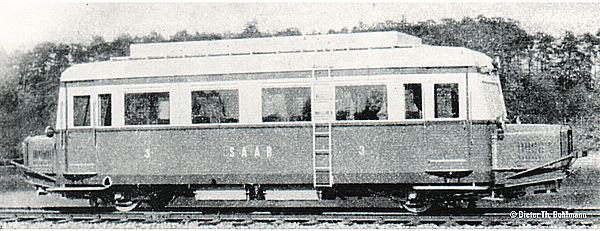 Marklin 55131 - German SAAR Rail Bus No. 73 of the DRG (Sound Decoder)