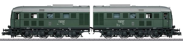Marklin 55286 - German Double Unit Diesel locomotive V 188 001 a / b of the DB (Sound Decoder)