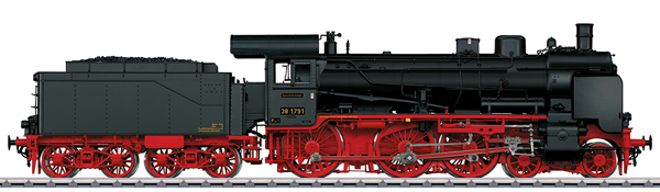 Marklin 55382 - German Steam Locomotive Class 38.10-40 of the DRG (Sound)