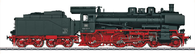 Marklin 55384 - Steam Locomotive w/Tender Class 038.10-40