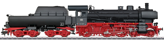 Marklin 55387 - German Steam Locomotive Class 38.10-40 with a Tub-Style Tender of the DB (Sound Decoder)