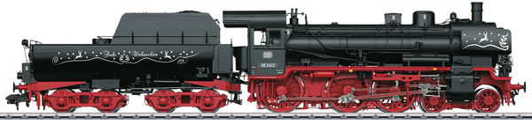 Marklin 55389 - German Steam Locomotive Class 038.10-40 with Tub-Style Tender of the DB (Sound Decoder)