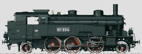 Marklin 55751 - German Steam Locomotive VIc 934 of the Grand Ducal Bad State Railway (Sound Decoder)