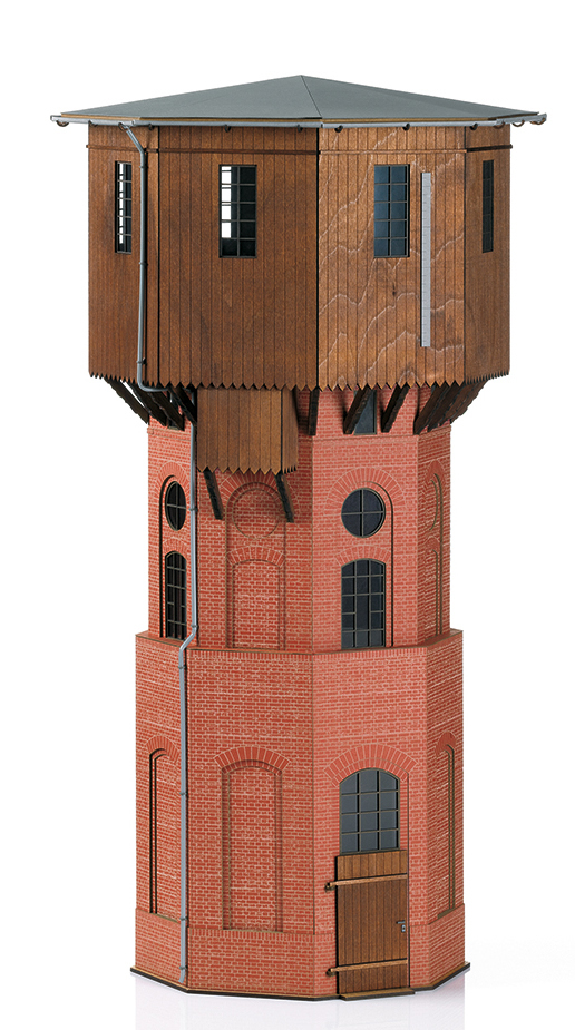 Marklin 56191 - Prussian Standard Design Water Tower Building Kit