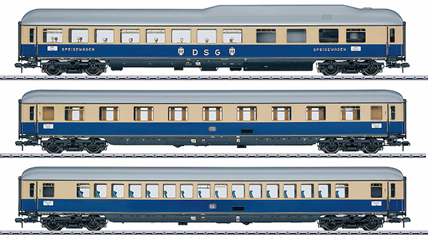 Marklin 58059 - DB Rheingold 1962 Express Train Passenger 3-Car Set