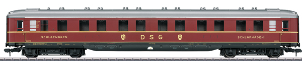 Marklin 58145 - DSG Schürzenwagen Skirted Sleeping Car, Era III