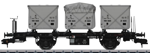 Marklin 58471 - DB Flat Car with Containers (L)