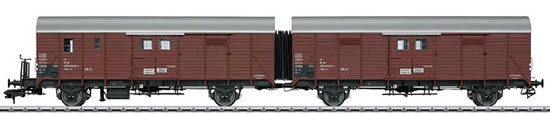 Marklin 58823 - German 2pc Freight Car Set type Hkr-Z 321 Leig of the DB