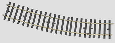 Marklin 59072 - Curved Track Radius 1,176 mm / 46-5/16. 22.5°. (H1040-2)