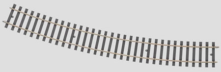 Marklin 59077 - Curved Track Radius 1,715 mm / 67-1/2. 22.5°. (H1077)