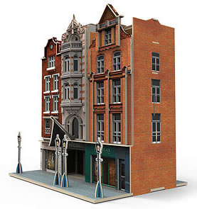 Marklin 72784 - Residential and Commercial Buildings 3D Building Kit