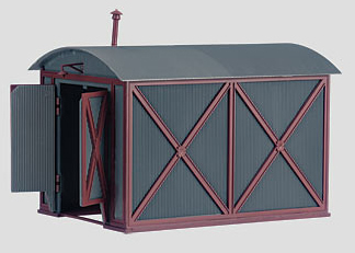 Marklin 72896 - Building Kit of a Locomotive Shed for Small Locomotives.