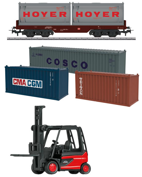 Marklin 78452 - Container Logistics Theme Extension Set. - START UP