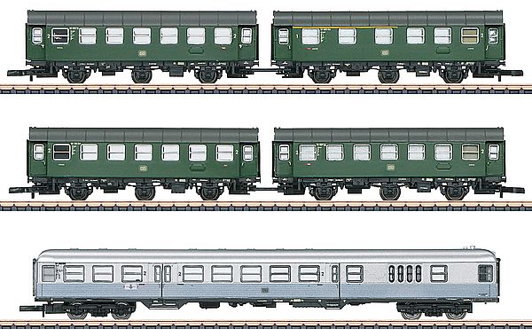 Marklin 87074 - German DB Shuttle Train Car Set (MHI Exclusiv 1/2023 Item)