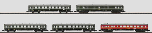 Marklin 87106 - Set with 5 Express Train Passenger Cars