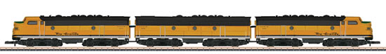 Marklin 88198 - American Diesel-Electric Locomotive as a Three-Unit Combination