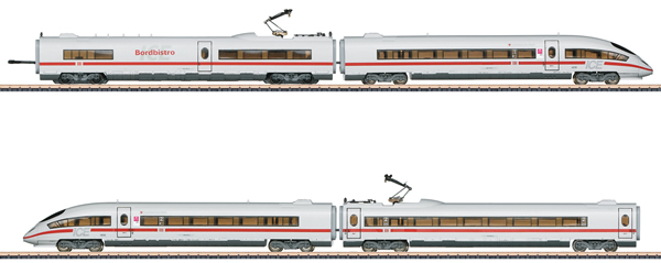 Marklin 88715 - German ICE 3 406 MF High Speed Powered Rail Car Train of the DB AG