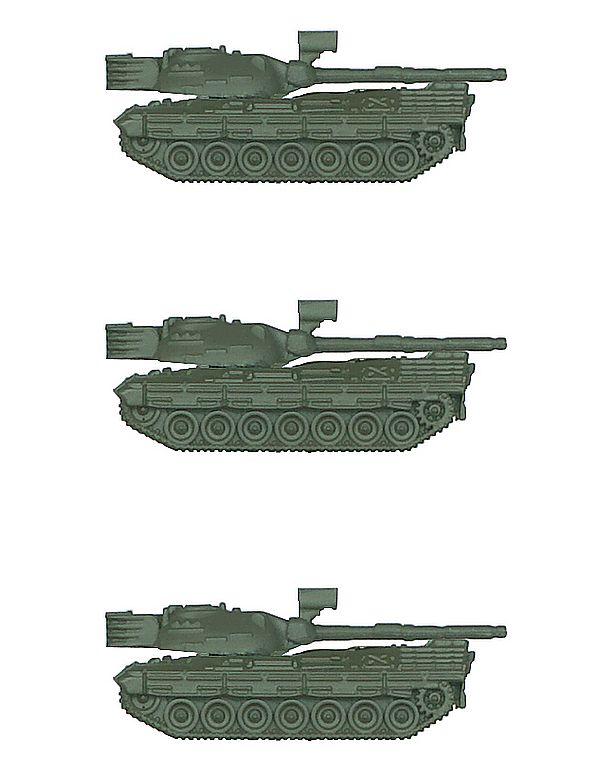 Marklin 89025 - Leopard 1A1 Tank Set, 3 pcs.